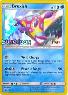 Bruxish SM11 Staff Prerelease Promo