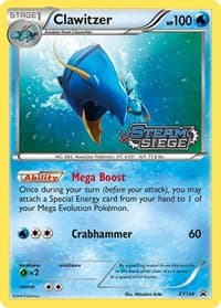 Clawitzer XY Steam Siege Prerelease