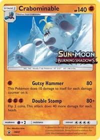 Crabominable SM47 Prerelease Promo