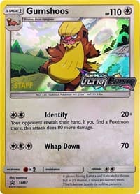 Gumshoos SM97 Staff Prerelease Promo