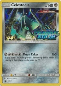 Celesteela SM131 Staff Prerelease Promo