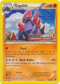 Gigalith 53 98 Prerelease Promo Staff