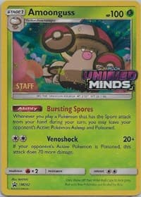 Amoonguss SM202 Staff Prerelease Promo