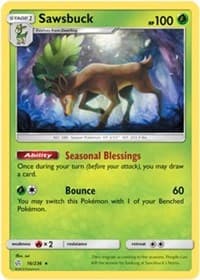 Sawsbuck 16 236 Prerelease Kit Exclusive