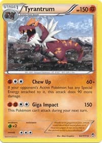 Tyrantrum 62 111 Cosmos Holo