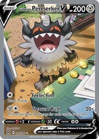 Galarian Perrserker V Alternate Full Art