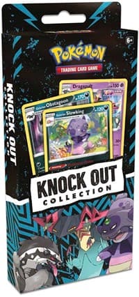 Knock Out Collection Galarian Slowking Galarian Obstagoon and Dragapult