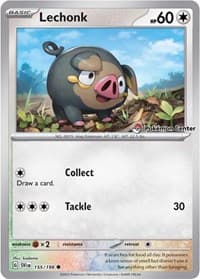 Lechonk Pokemon Center Exclusive