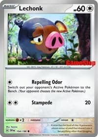 Lechonk 154 198 GameStop Promo