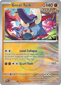 Great Tusk Poke Ball Pattern