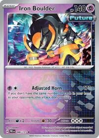 Iron Boulder Master Ball Pattern