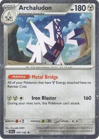 Archaludon 107 142 Cosmos Holo