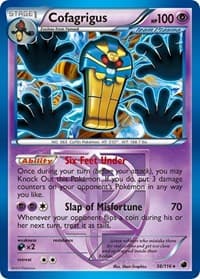 Cofagrigus Team Plasma Holo Rare